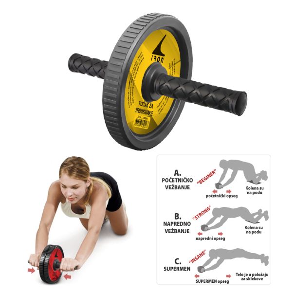 Tocak za trbušnjake Iron Sport model «Klasik TZT-01» - TZTDS01