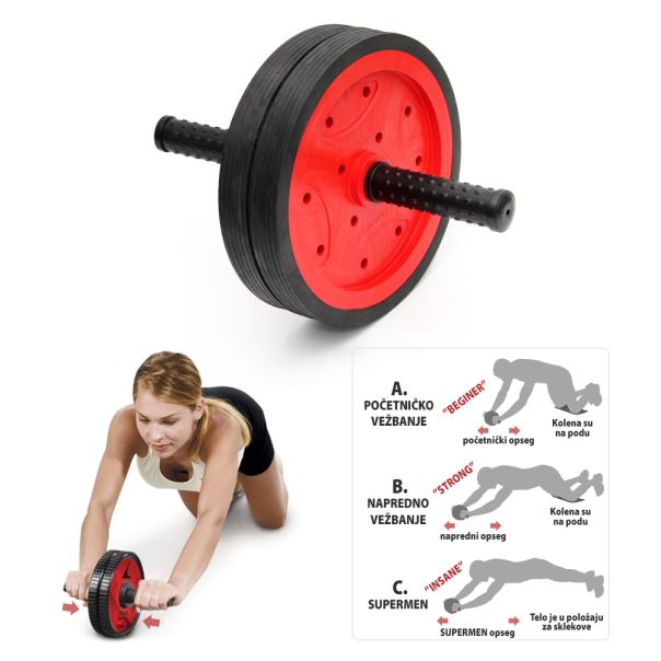 Tocak za trbušnjake Iron Sport unapredeni model «Dupli KTT-022» - KTTDS04