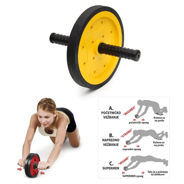 Tocak za trbušnjake Iron Sport unapredeni model «Klasik KTT-011» - KTTDS03