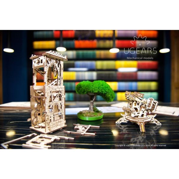 3d mehanička eko puzzle - TORANJ I BALAST - 159-1-1