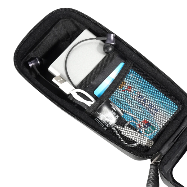 Torba/drzac za mobilni telefon za bicikl Wild man II crna - 211821