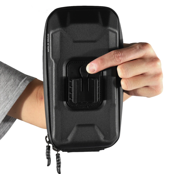 Torba/drzac za mobilni telefon za bicikl Wild man II crna - 211821