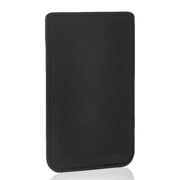 Maska za kartice Guess Wallet Cardslot Sticker 3M Saffiano Script  crna (GUCHSSABK) - 205395