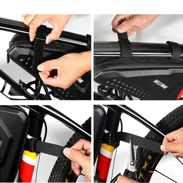 Nanobit Torba za bicikl WILDMAN ES19 Bike Frame Case/Bag Bike Holder crna - DRO622654