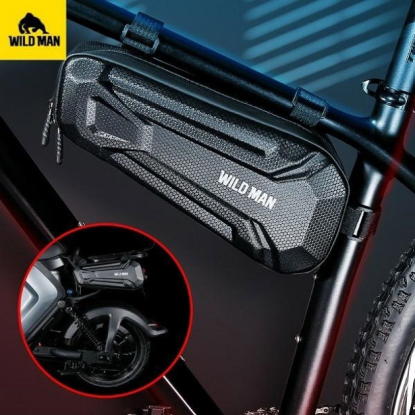 Nanobit Torba za bicikl WILDMAN XT9 XL 3.5L Bike Frame Bag Bike Holder crna - DRO622661
