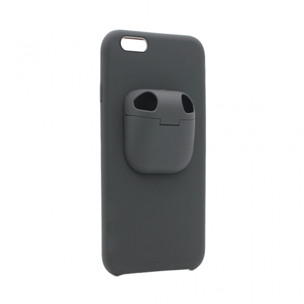 Torbica 2in1 airpods za iPhone 6/6S crna - 75437