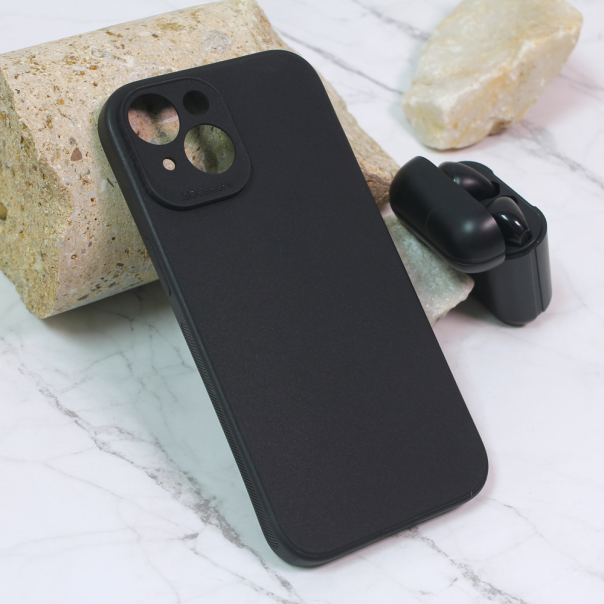 Maska za iPhone 15 6.1 3D Camera crna - 209654