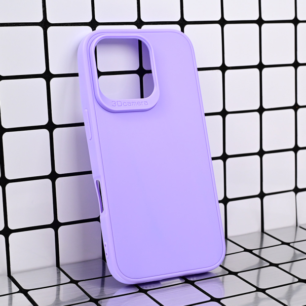 Maska za iPhone 16 Pro 6.3 3D Camera ljubičasta - 216788