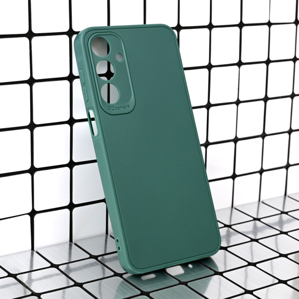 Maska za Samsung Galaxy A16 5G 3D Camera tamno zelena - 217649