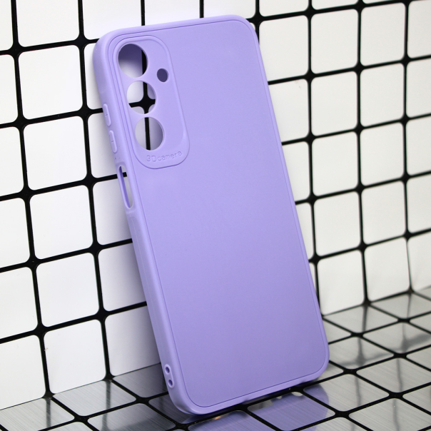 Maska za Samsung Galaxy A25 5G 3D Camera ljubičasta - 213627