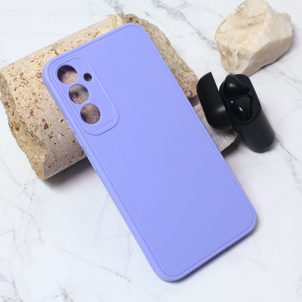 Maska za Samsung Galaxy A34 5G 3D Camera ljubičasta - 206220