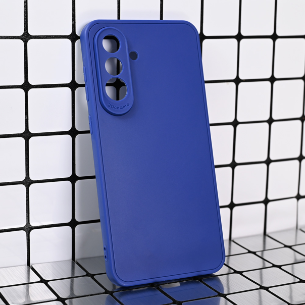 Maska za Samsung Galaxy A36 5G 3D Camera plava - 219393