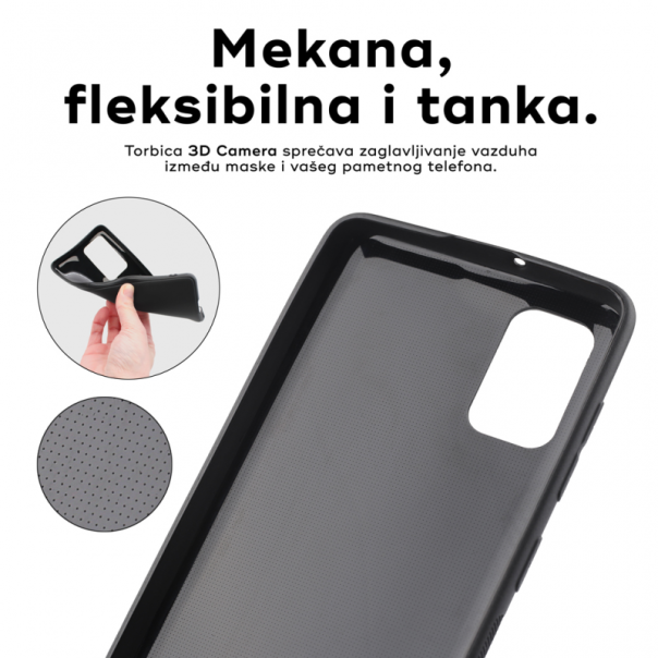 Torbica 3D Camera za Samsung A715F Galaxy A71 crna - 83127