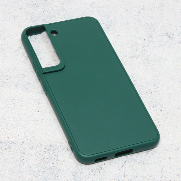 Maska za Samsung Galaxy S22 5G 3D Camera tamno zelena - 200480