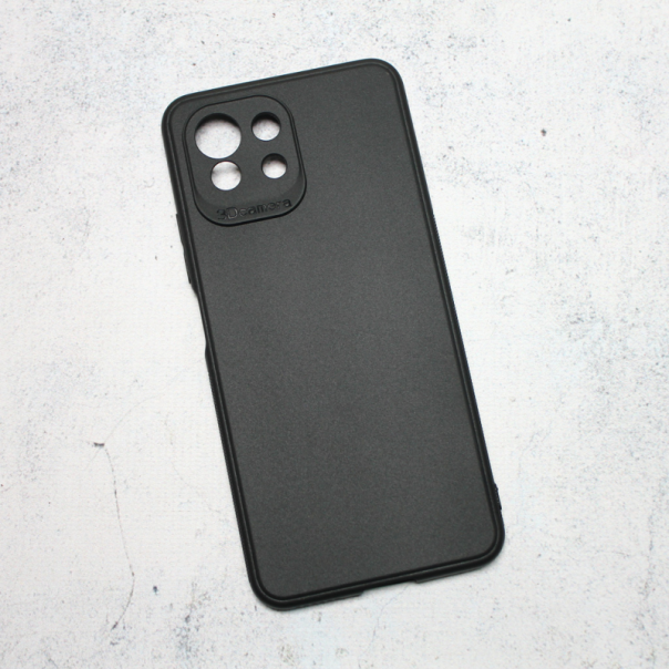 Maska za Xiaomi Mi 11 Lite 3D Camera crna - 94767
