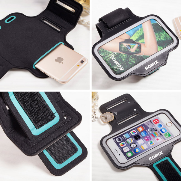 Torbica Armband Romix RH07 (4.7 in) crna - 036040