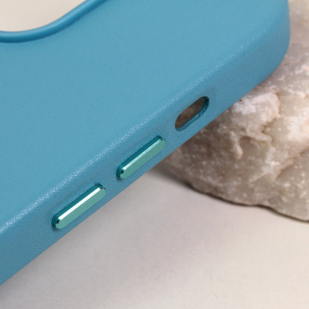 Torbica Beautiful Shine Leather iPhone 14 Plus 6.7 svetlo plava - 203998