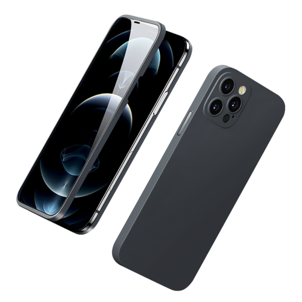 Maska za iPhone 12 Pro Max 6.7 Benks 360 Full Cover siva - 95623-1-1