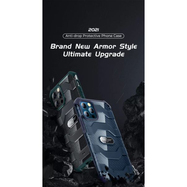 Maska za iPhone 12 Pro Max 6.7 Benks Mecha crna - 95625-1