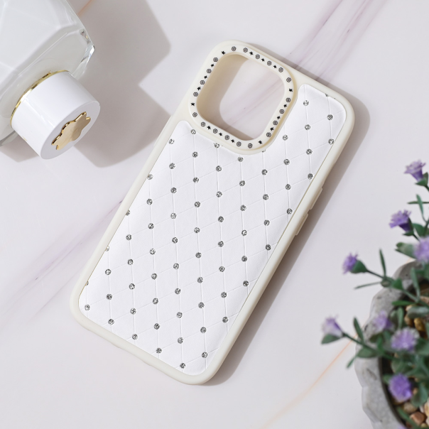 Torbica Bling za iPhone 13 Pro 6.1 bela - 219049