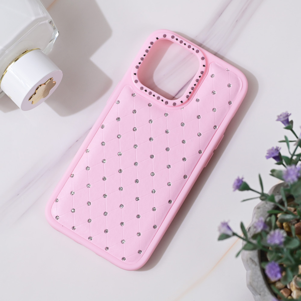 Torbica Bling za iPhone 13 Pro 6.1 roze - 219048