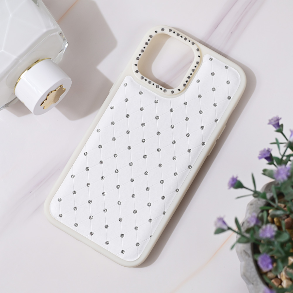 Torbica Bling za iPhone 13 Pro Max 6.7 bela - 219054