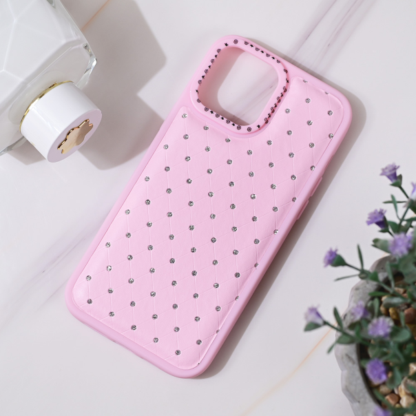 Torbica Bling za iPhone 13 Pro Max 6.7 roze - 219053