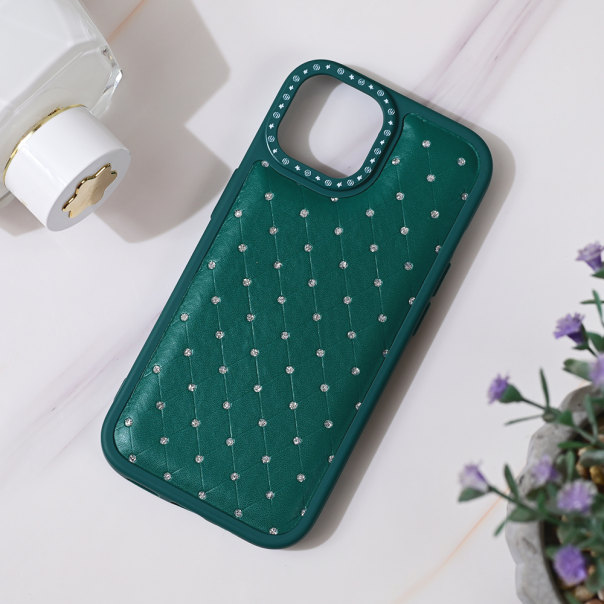 Torbica Bling za iPhone 15 6.1 zelena - 219062