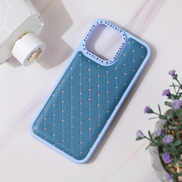 Torbica Bling za iPhone 15 Pro Max 6.7 plava - 219066