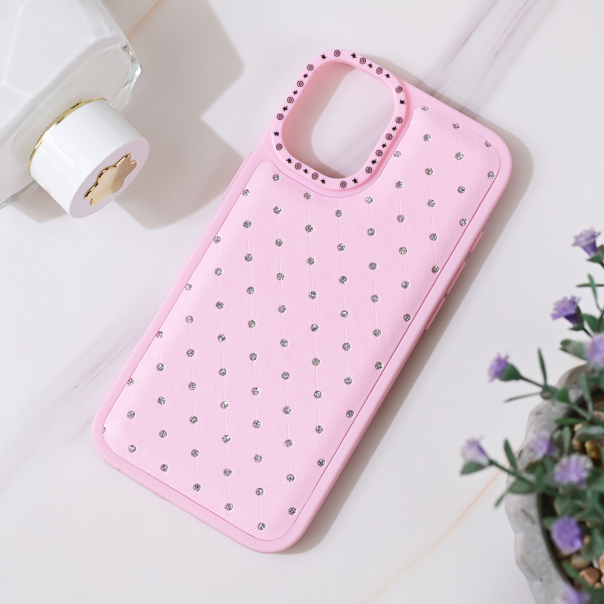 Torbica Bling za iPhone 16 Plus 6.7 roze - 219078