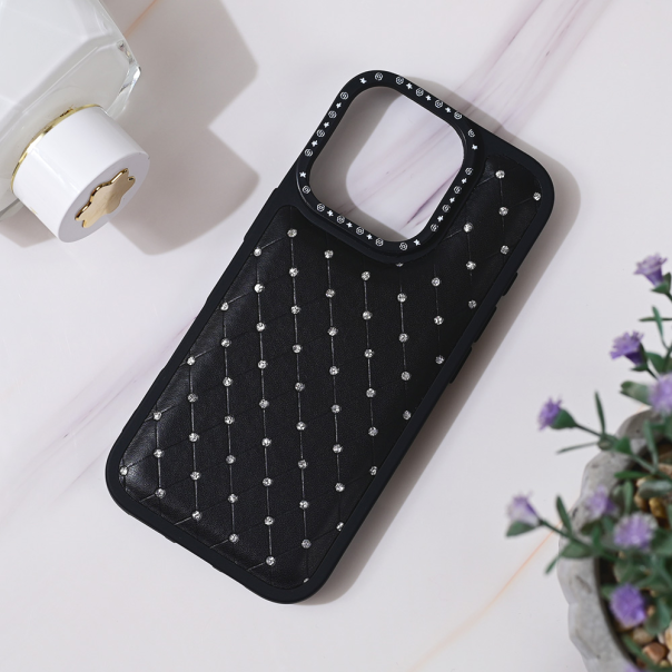 Torbica Bling za iPhone 16 Pro 6.3 crna - 219080