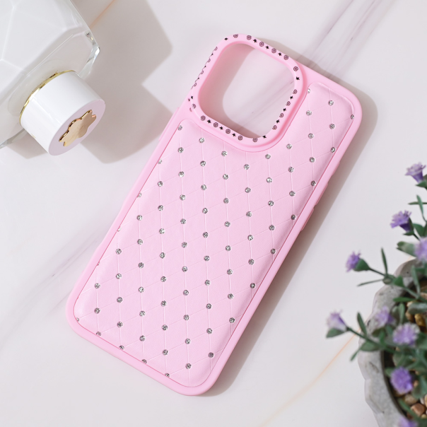 Torbica Bling za iPhone 16 Pro Max 6.9 roze - 219089