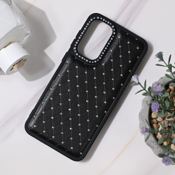 Maska za Samsung Galaxy A36 5G Bling crna - 221235