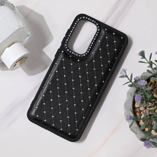 Maska za Samsung Galaxy A56 5G Bling crna - 221237