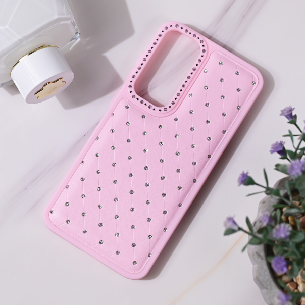 Torbica Bling za Samsung S926B Galaxy S24 Plus roze - 219130