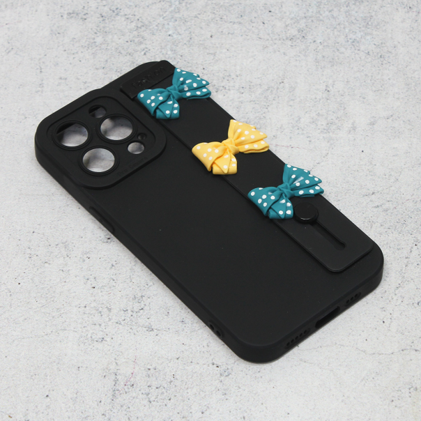Maska za iPhone 13 Pro 6.1 Bow crna - 202034