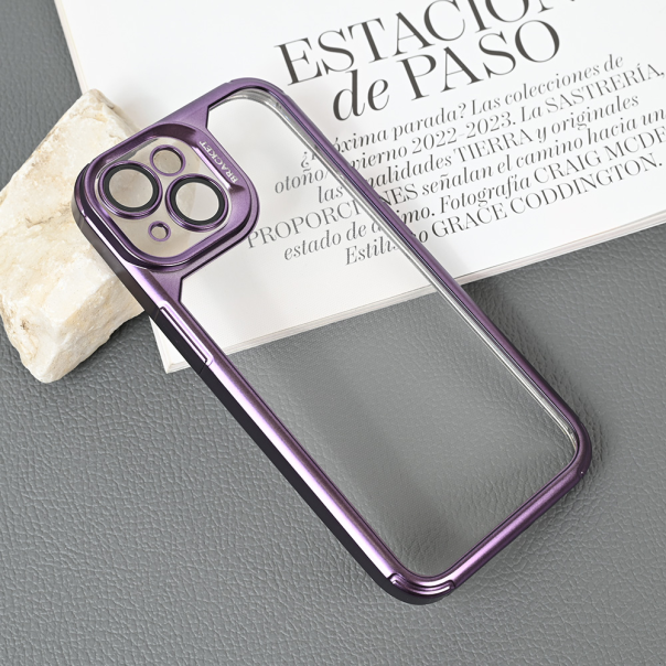 Maska za iPhone 14 6.1 Bracket ljubičasta - 214777