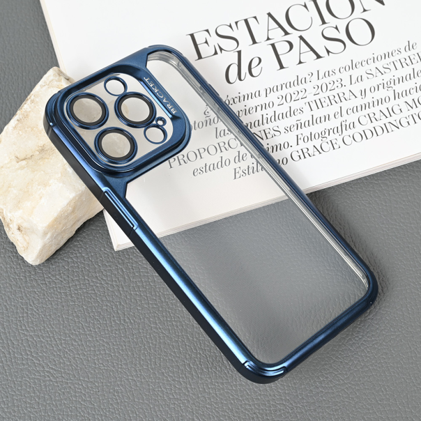 Maska za iPhone 14 Pro 6.1 Bracket plava - 214782