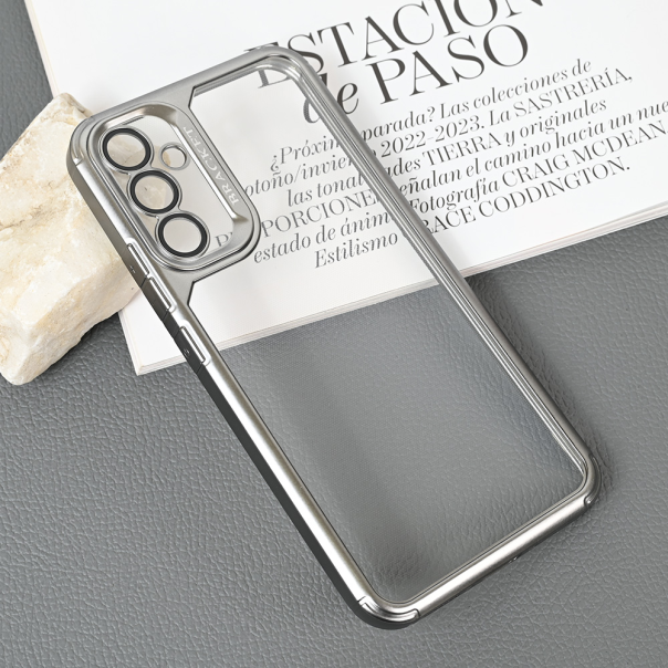 Maska za Samsung Galaxy A34 5G Bracket siva - 214811