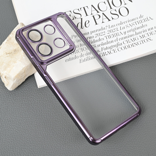 Maska za Xiaomi Redmi Note 13 Pro 5G (EU) Bracket ljubičasta - 214841