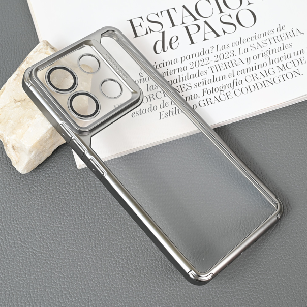 Maska za Xiaomi Redmi Note 13 Pro 5G (EU) Bracket siva - 214843