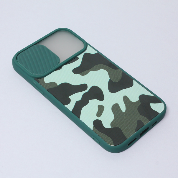 Torbica Camera Army za iPhone 12 6.1 tamno zelena - 203717