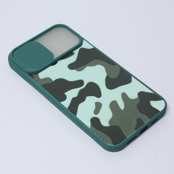 Torbica Camera Army za iPhone 12 Pro Max 6.7 tamno zelena - 203718