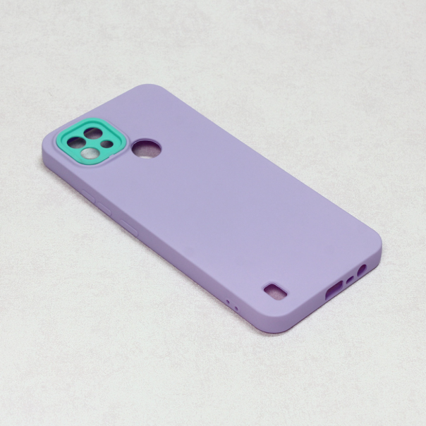 Maska za Realme C21 Camera Color HD ljubičasta - 98836