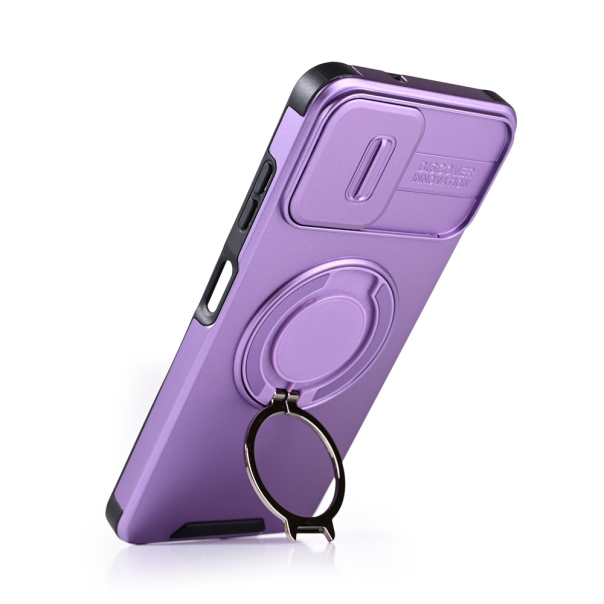Torbica CamShield Ring stand za Samsung A065F Galaxy A06 ljubicasta - 218864
