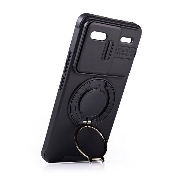 Torbica CamShield Ring stand za Xiaomi Redmi Note 13 Pro Plus (EU) crna - 218879