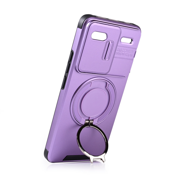 Torbica CamShield Ring stand za Xiaomi Redmi Note 13 Pro Plus (EU) ljubicasta - 218880