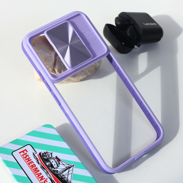 Maska za Samsung Galaxy A34 5G CamShield ljubičasta - 206841