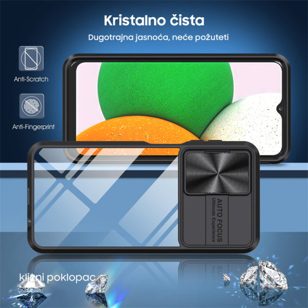 Maska za Samsung Galaxy S23 Plus CamShield crna - 206085-1