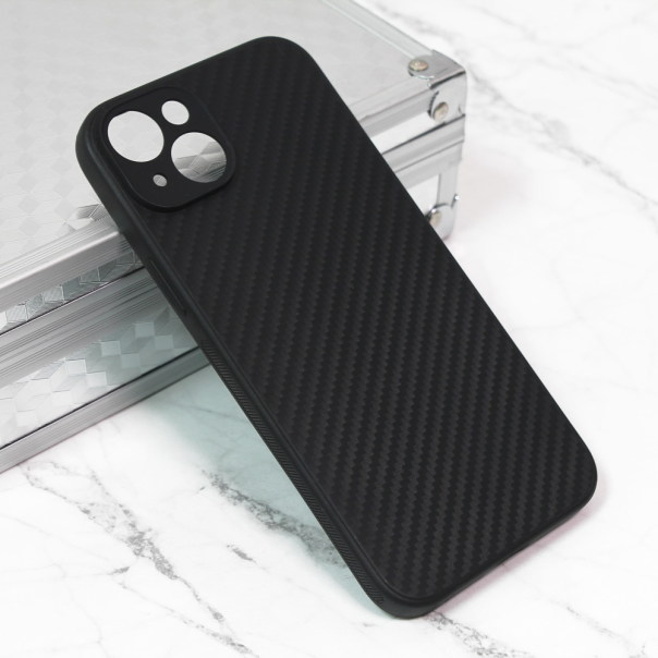Maska za iPhone 15 Plus 6.7 Carbon fiber crna - 209530